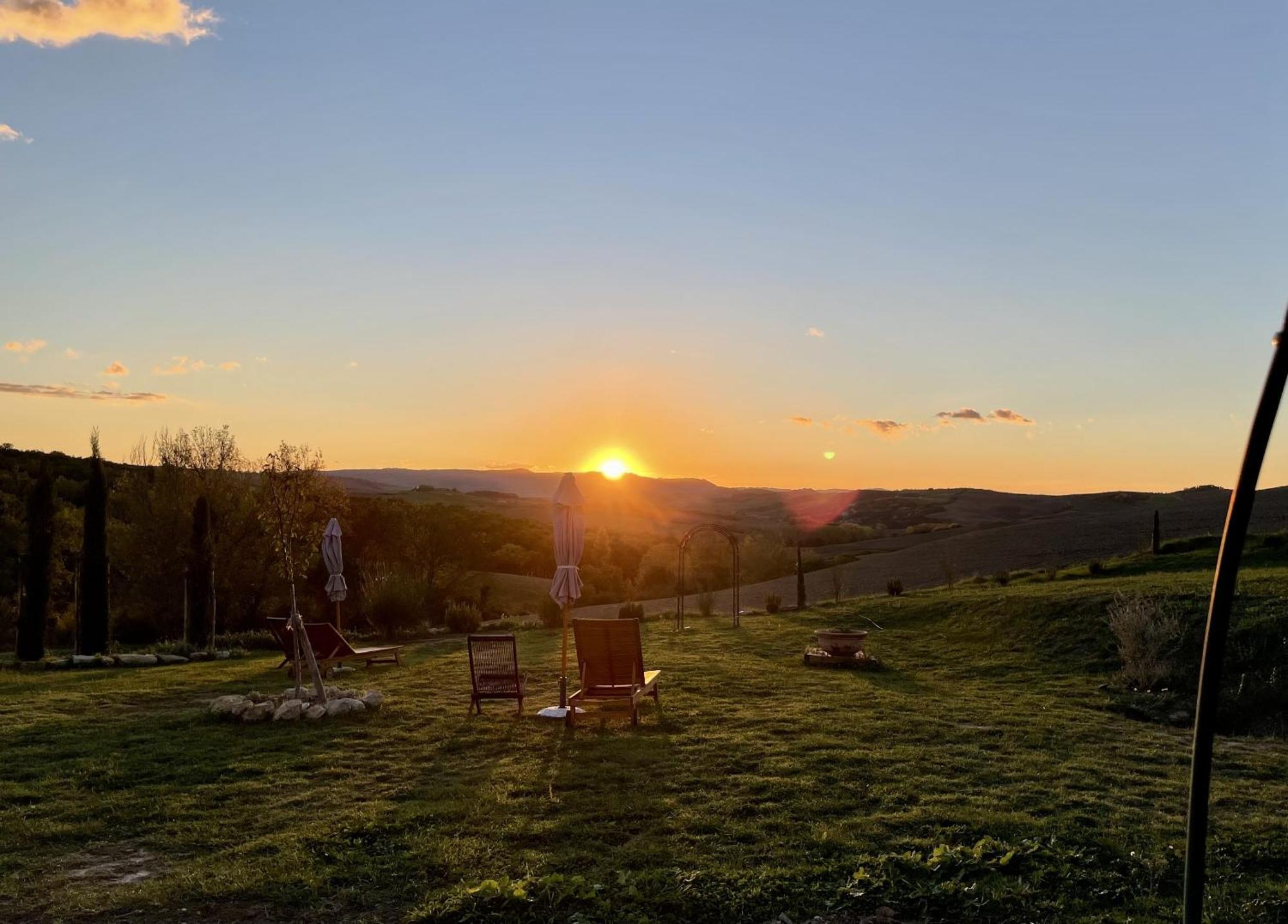Vento D'Orcia Villa Pienza Exteriör bild