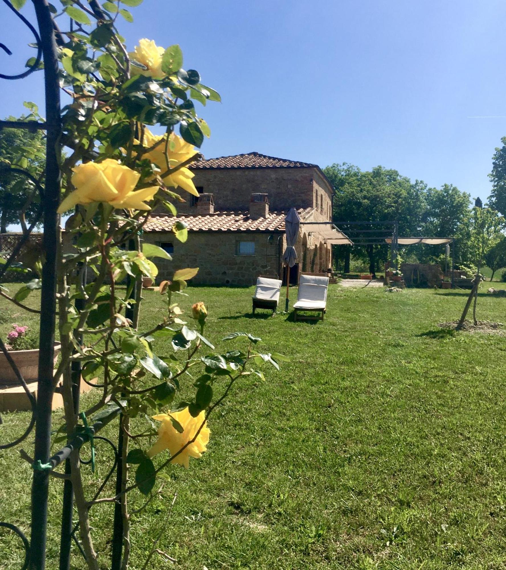 Vento D'Orcia Villa Pienza Exteriör bild