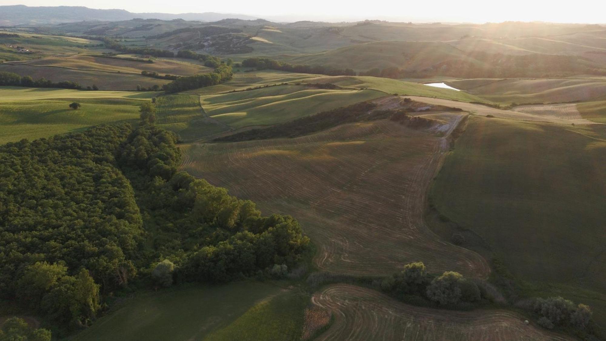 Vento D'Orcia Villa Pienza Exteriör bild